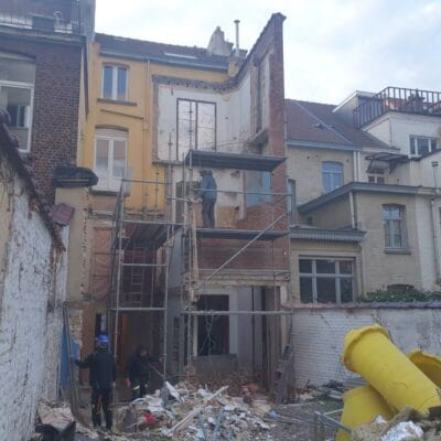 ruwbouwwerken in Brussel